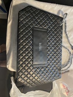 Diana Vegan Leather Tote Weekender Travel Bag