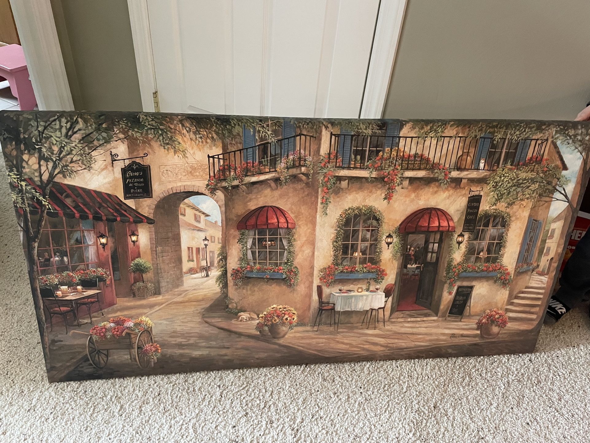 2x4 Canvas Print. Exceptional Condition.  Vibrant Colors That Pics Don’t Do Justice To. 