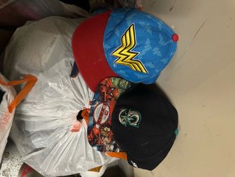 comic books Disneyland ears and baseball hats