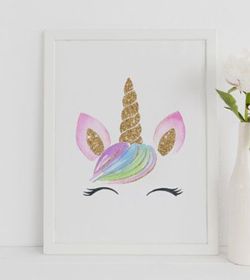 Unicorn handmade Canvas