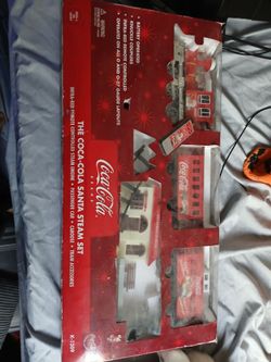 2005 old coca cola train set
