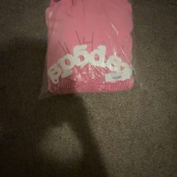 Pink Sp5der Hoodie 