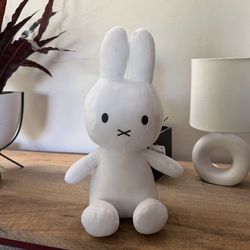 Miffy plush 16 inch white