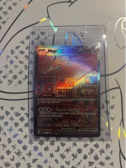 Mew EX SVP 053 Pokemon Scarlet Violet 151 UPC Black Star Promo Card near mint