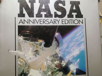 Vintage NASA hard back book