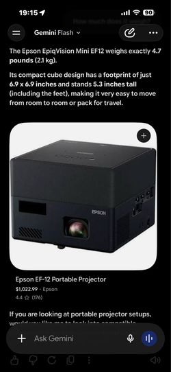 Epson Laser Projector