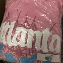 Pink Atlanta Sp5der Hoodie Small 