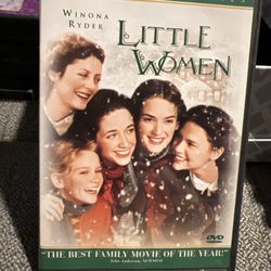 Classic Little Women 1994 DVD With Winona Ryder/Susan Sarandon