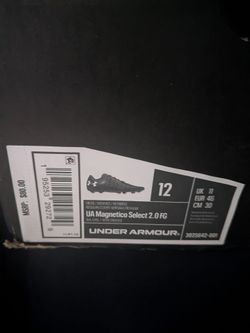 Men's UA Soccer Cleats Size 12