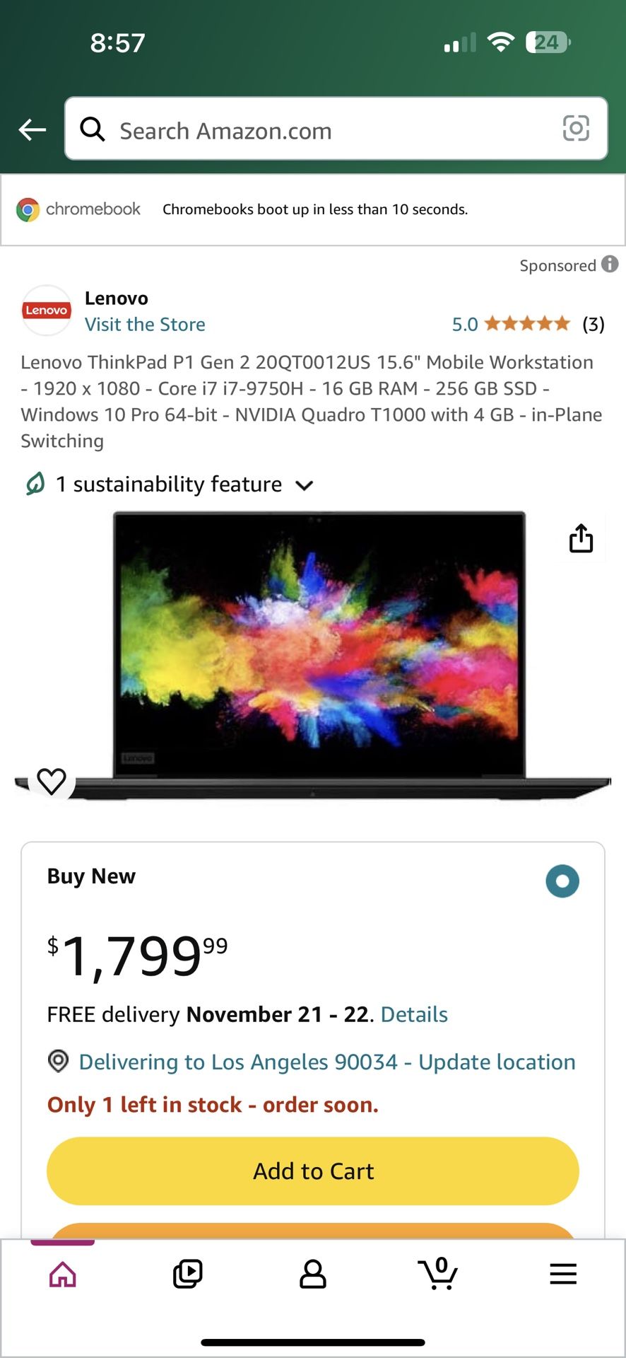 Lenovo Thinkpad P1 Gen 2