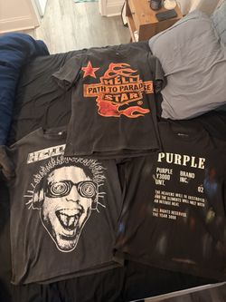 Hellstar & purple t shirts