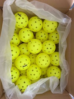 Franklin Sports X 40 Official Outdoor Pickleballs Bulk 100 Pack Yellow