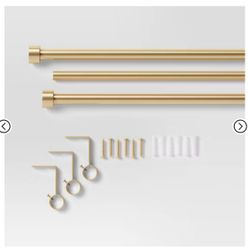 Gold Curtain Rod