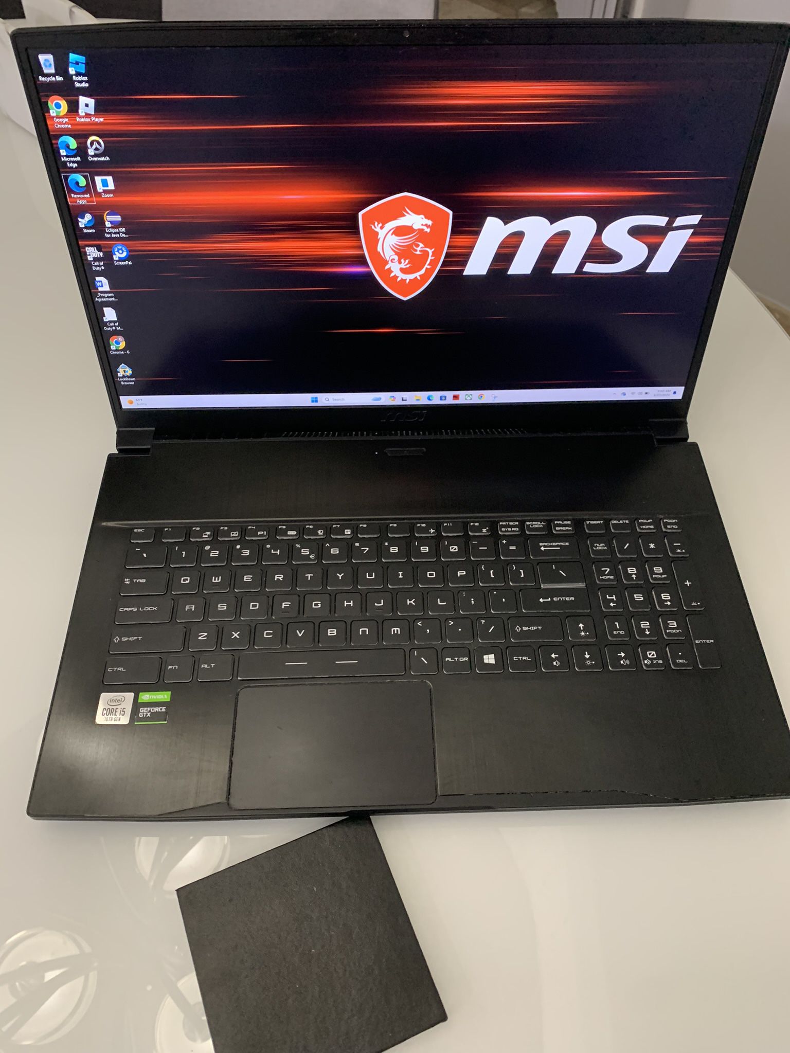 MSI GF75 Thin Laptop