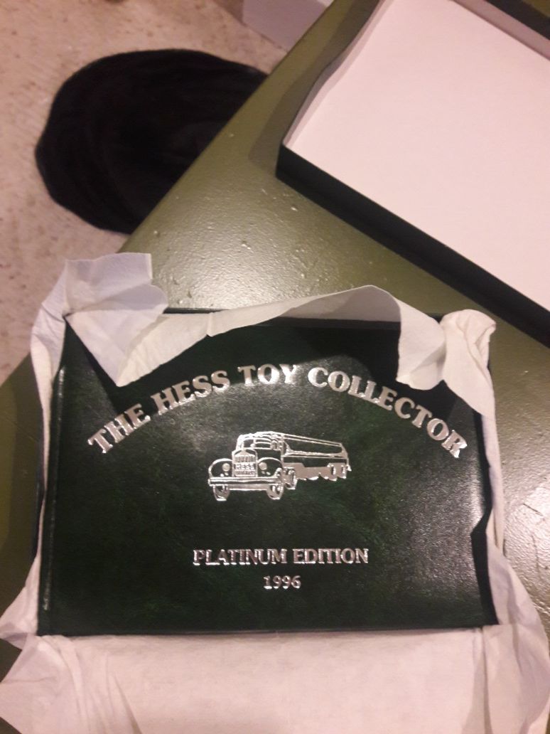 Hess toy collection book