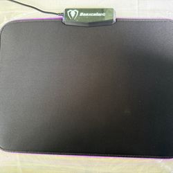 RGB LED Gaming Mouse Pad – Large Soft Surface – Multiple Light Modes – USB Powered (New)