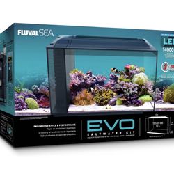 Fluval Evo 13.5 gallons fish tank