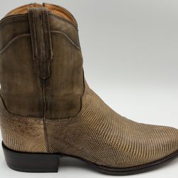 Seminew TECOVAS  THE NICK SZ 13 D Exotic Lizard For Men’s Limestone 
