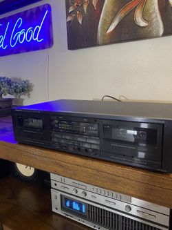 Vintage 1988 Onkyo TA-W450 Double Cassette Deck – Pure Japanese Hi-Fi Magic! (Clean & Fully Working)