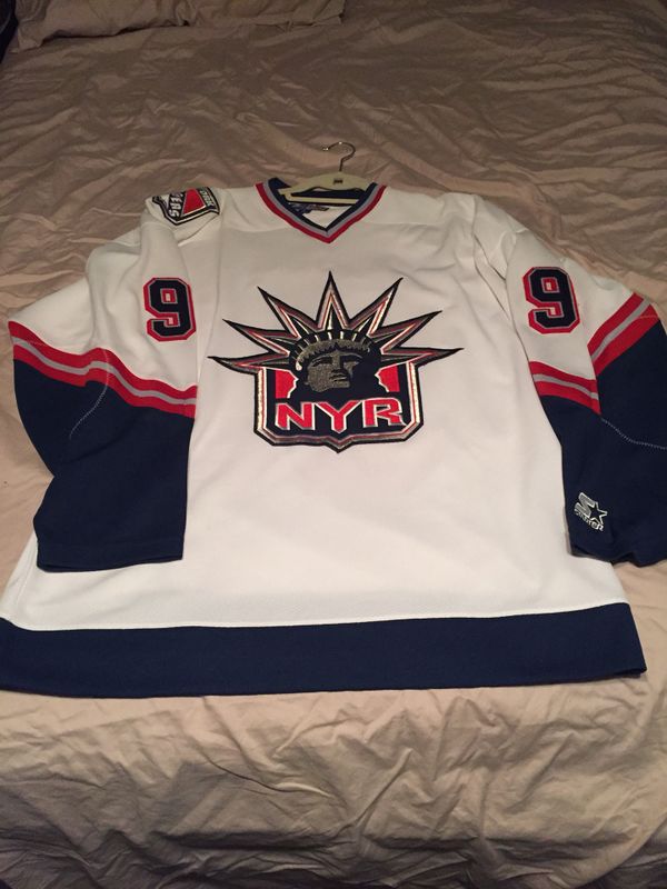 New York Rangers Wayne Gretzky White Liberty Jersey Large Ny For Sale In Staten Island Ny Offerup
