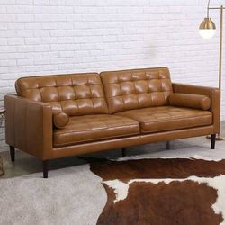 2 Harstine Leather Sofas

