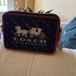 Coach C8445 Signature Crossbody Bag - Sold Out, Excellent Condition