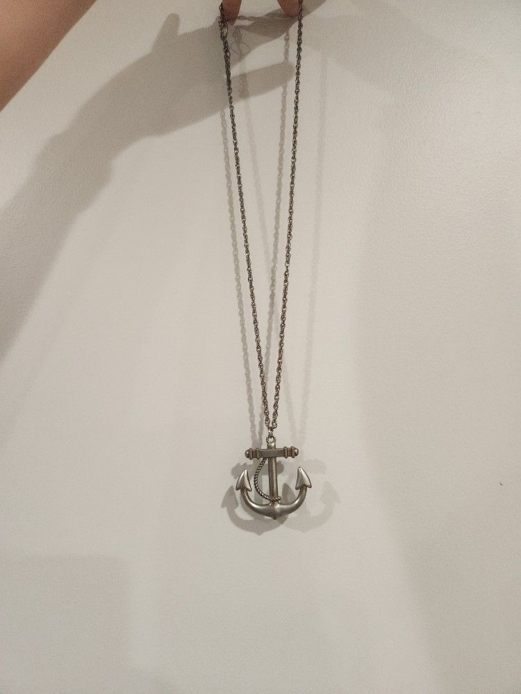 Long Anchor Necklace 5$
