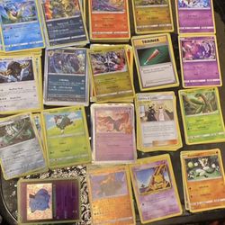 Random Stack Of 200+ Pokémon Cards