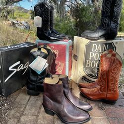 NEW - Western boots - Dan Post, Justin, Double H, Miss Rodeo