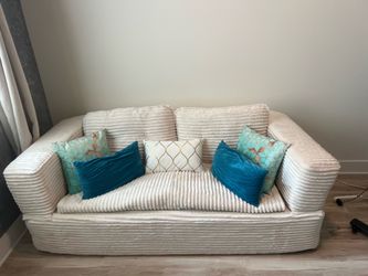 King size sleeper sofa and chair