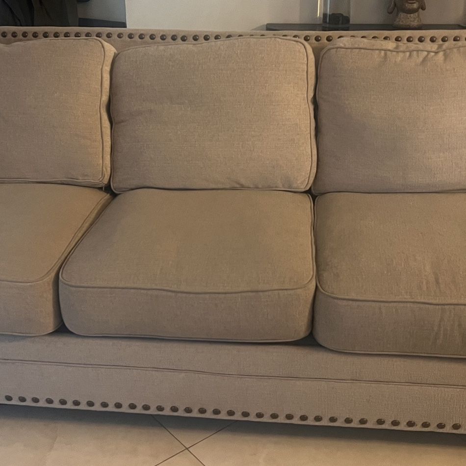 $750 For set- Couch And Two Chairs 