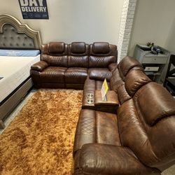 Gorgeous Brown Santiago Sofa And Loveseat Set!$1199!*SAME DAY DELIVERY*NO CREDIT NEEDED*EASY FINANCING*HUGE SALE*