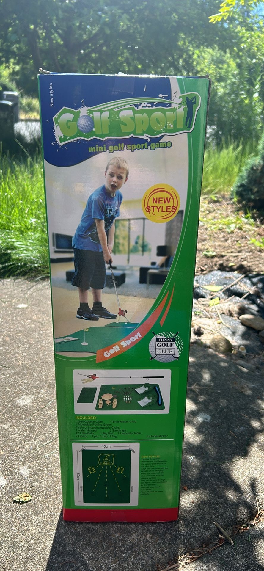 Funny Kids Mini Golf Game