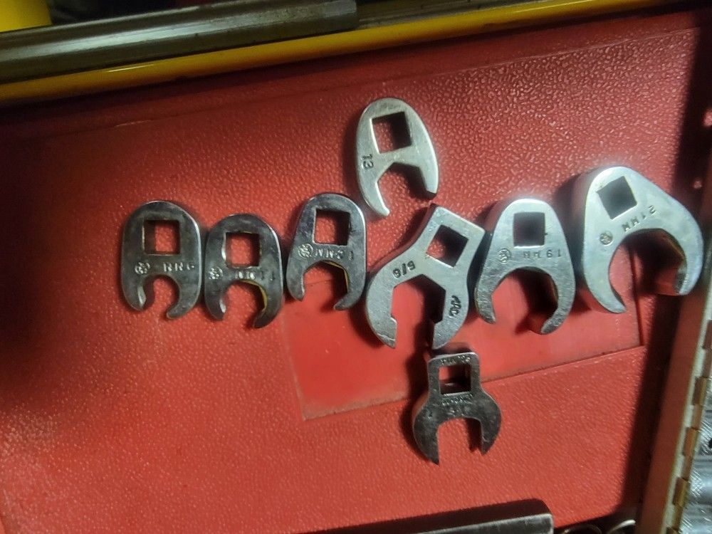 Corrwell Snap On Mac Matco Line Wrenches 11 Pieces