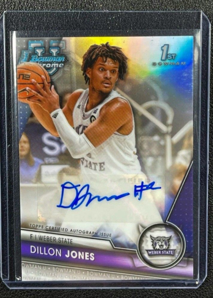 Real Nice Topps Dillon Jones Rookie, Auto, # 131/250 Card MINT