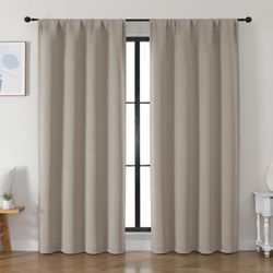 4 pair of blackout curtains