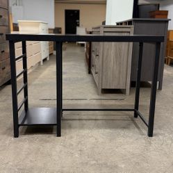 Black Metal Desk