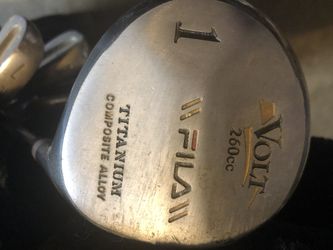 Fila set of golf clubs