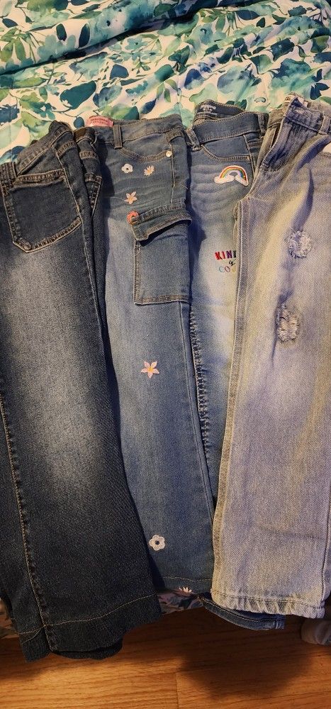 Girls Jeans Bundle Size 8