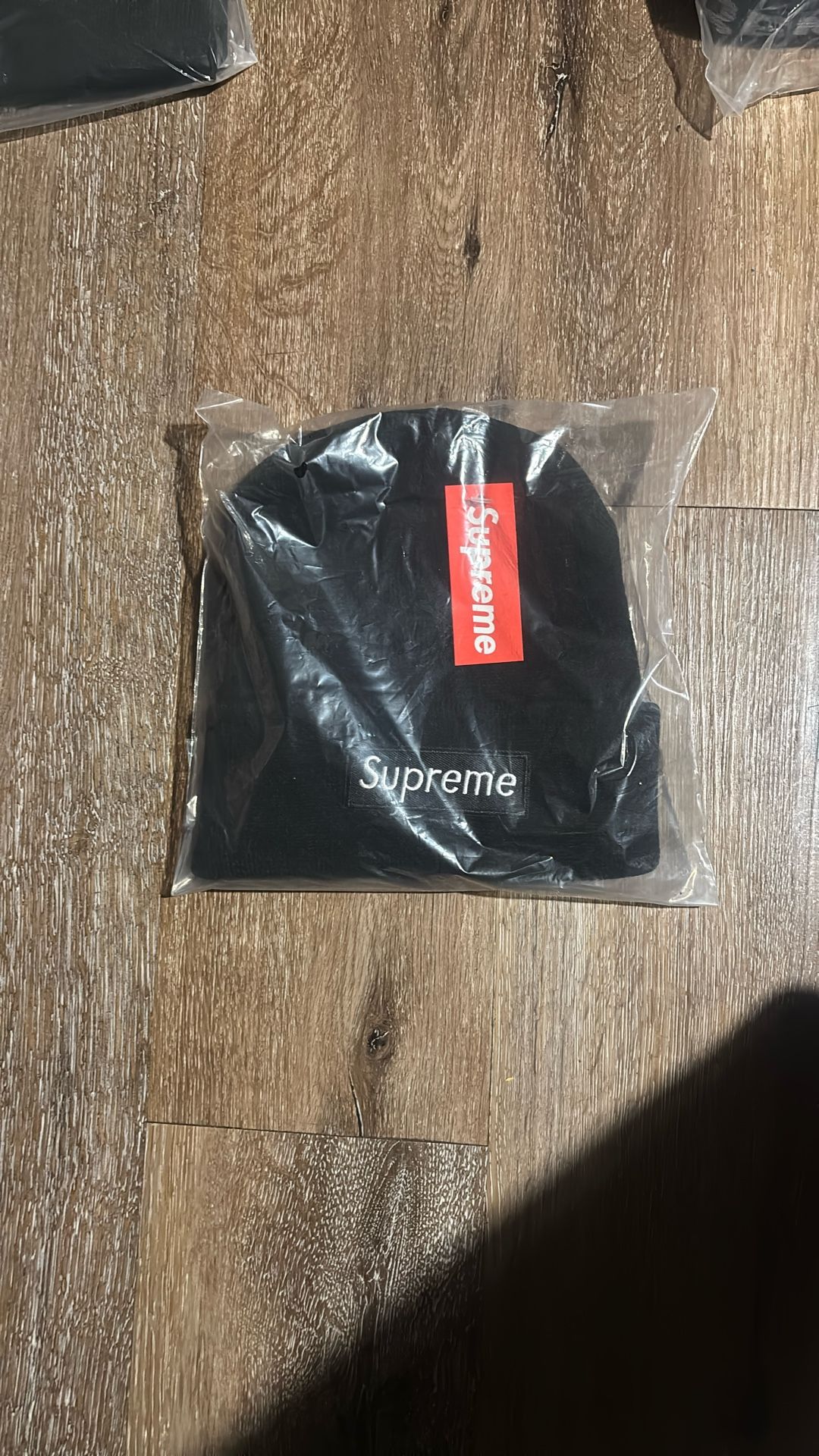 Black Supreme Beanie