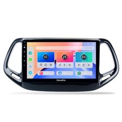 Dasaita Car Stereo Radio Jeep Compass 2017 2018 2019 2020, Wireless CarPlay Android Auto, 10.2” Touch Screen Head Units, Bluetooth WiFi GPS, 4G LTE