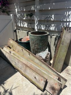 Planter box wood