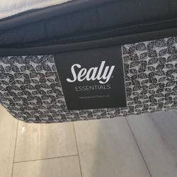 Sealy Essentials Box Spring, Mattress and Frame
