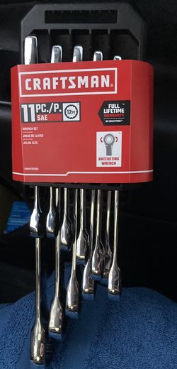 Craftsman  11pc Ratchet Wrench Set SAE