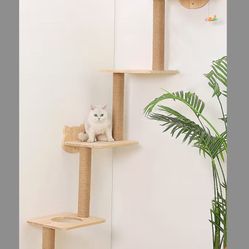 Streamline 4 Level Wall Mount Cat Tree