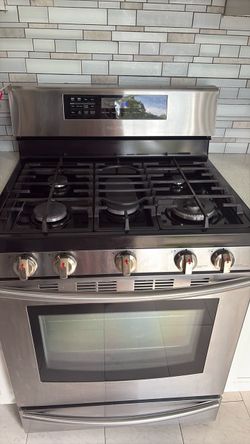 30” Samsung Stainless Steel Gas Range