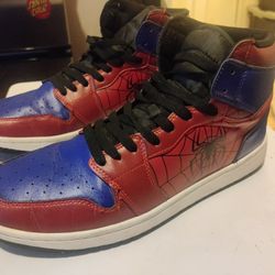 Custom Spiderman Shoe Sz 11