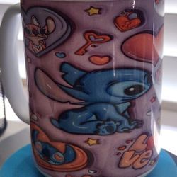 Stitch Valentine Mug