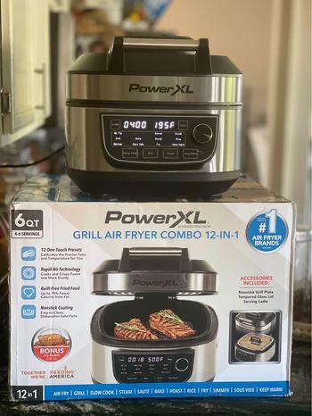PowerXL Grill Air Fryer Combo 12-in-1