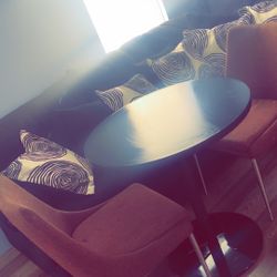 Coffee Table And Two Chairs 